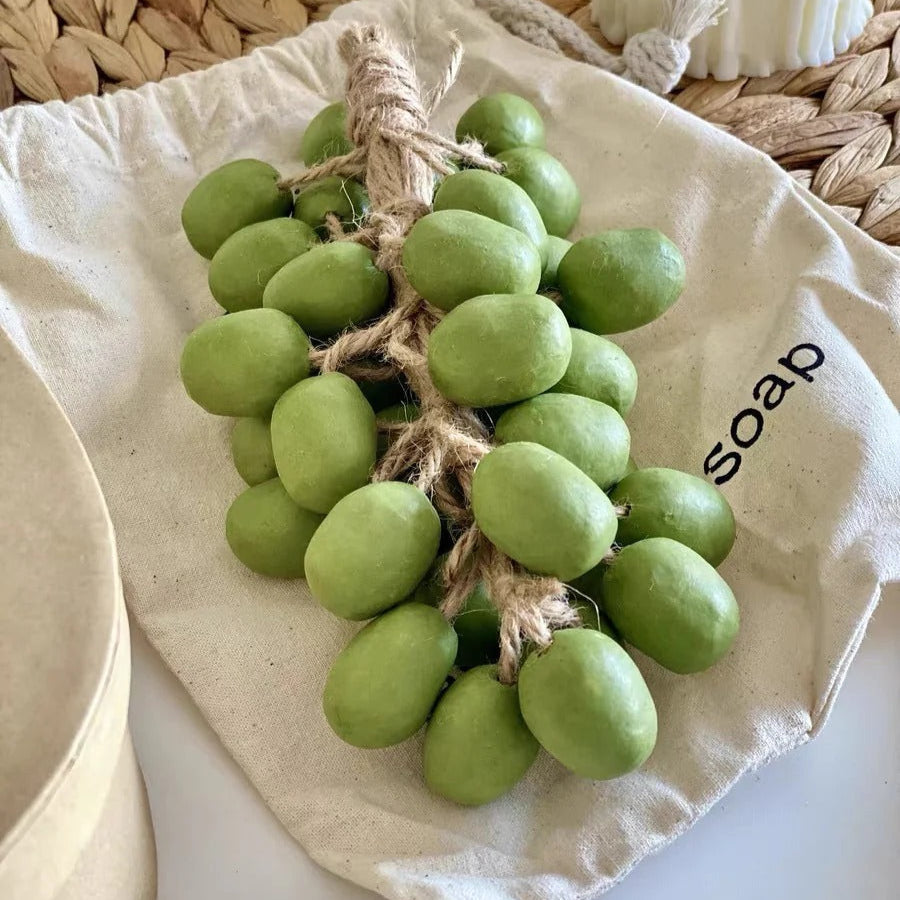 Organic Handmade Grape-Shaped Soap